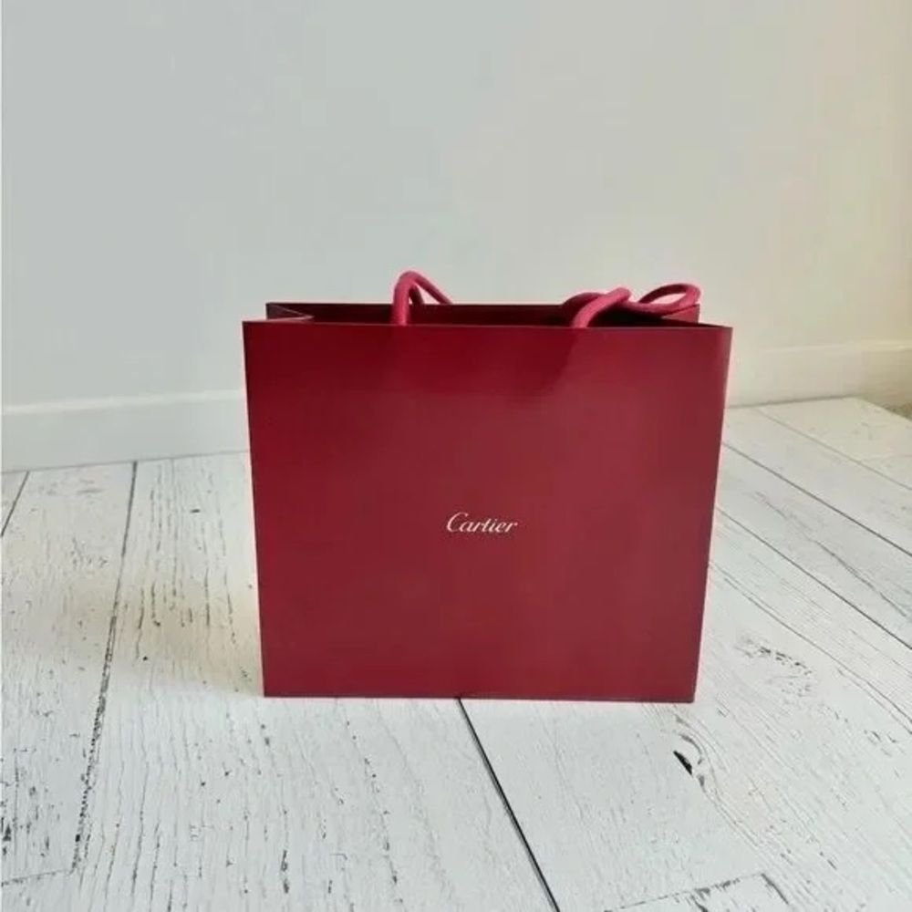 Cartier - Red Medium Shopping Bag